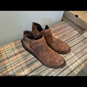 BORN Distressed Suede Boots - NEW In Box